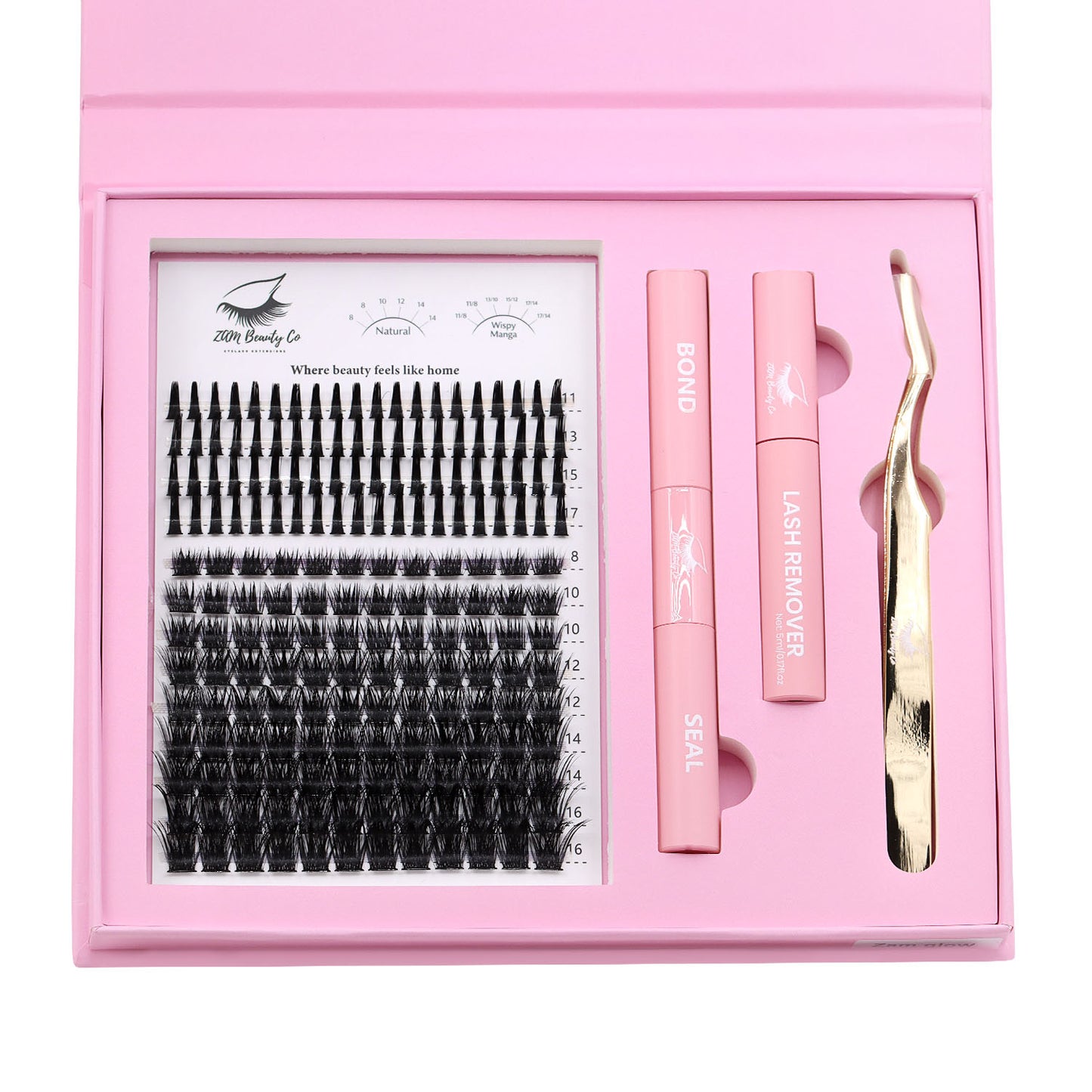 ZAM Glow – Natural DIY Lash Extension Kit