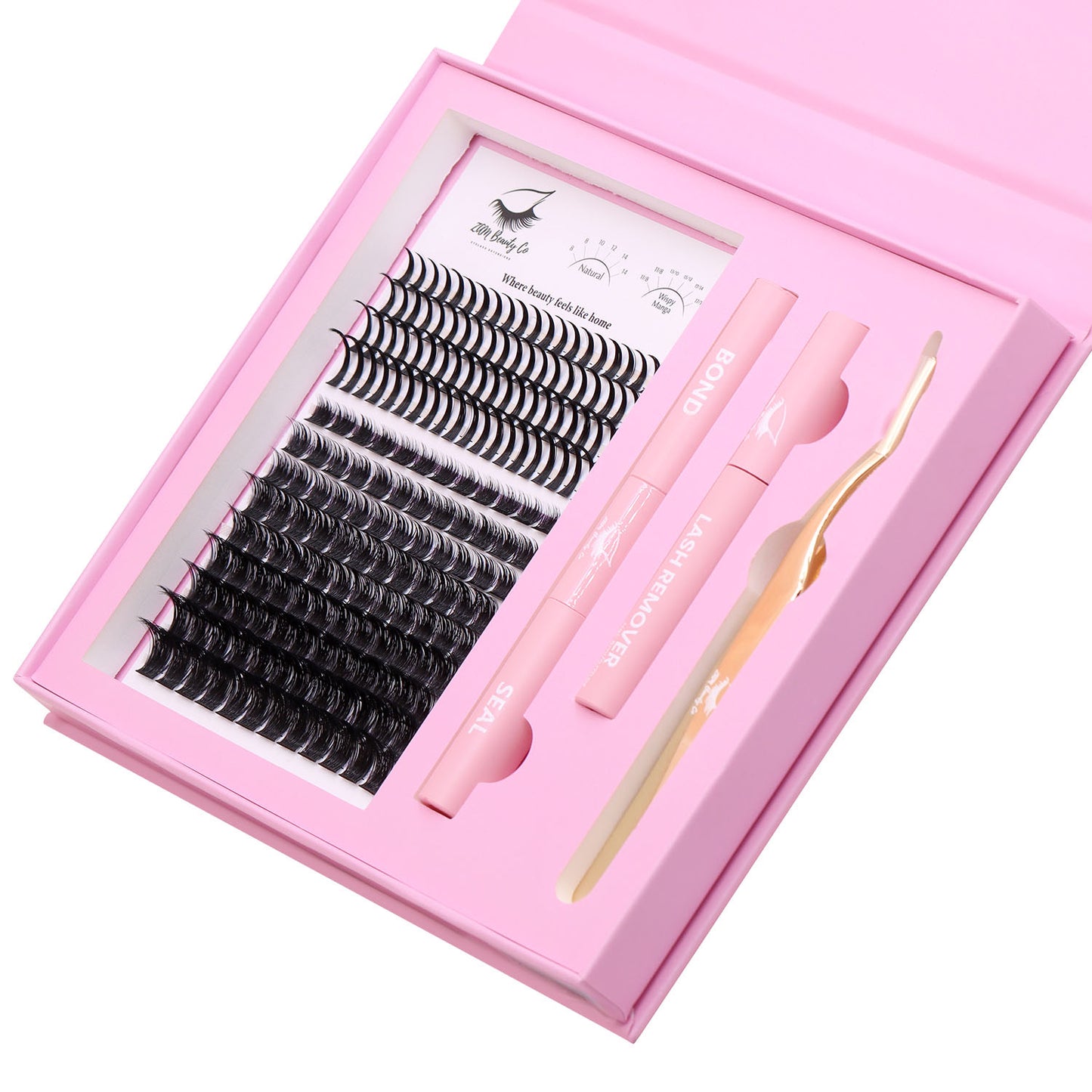 ZAM Glow – Natural DIY Lash Extension Kit